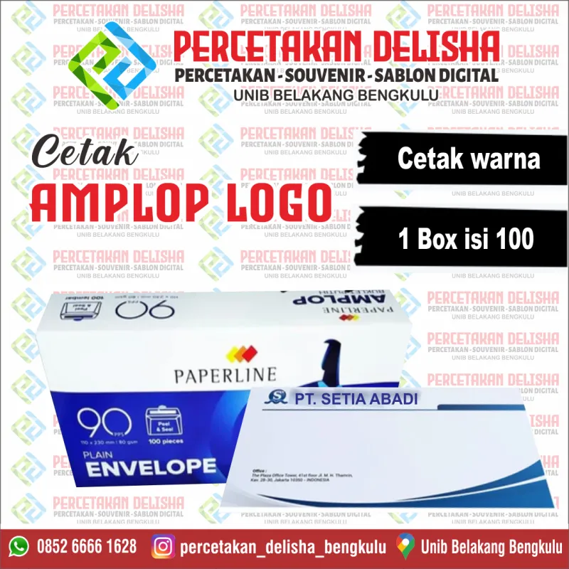 Cetak Amplop Logo