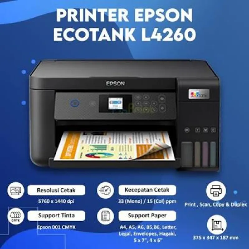 EPSON L4260 (PRINT,SCAN,COPY,WIFI)